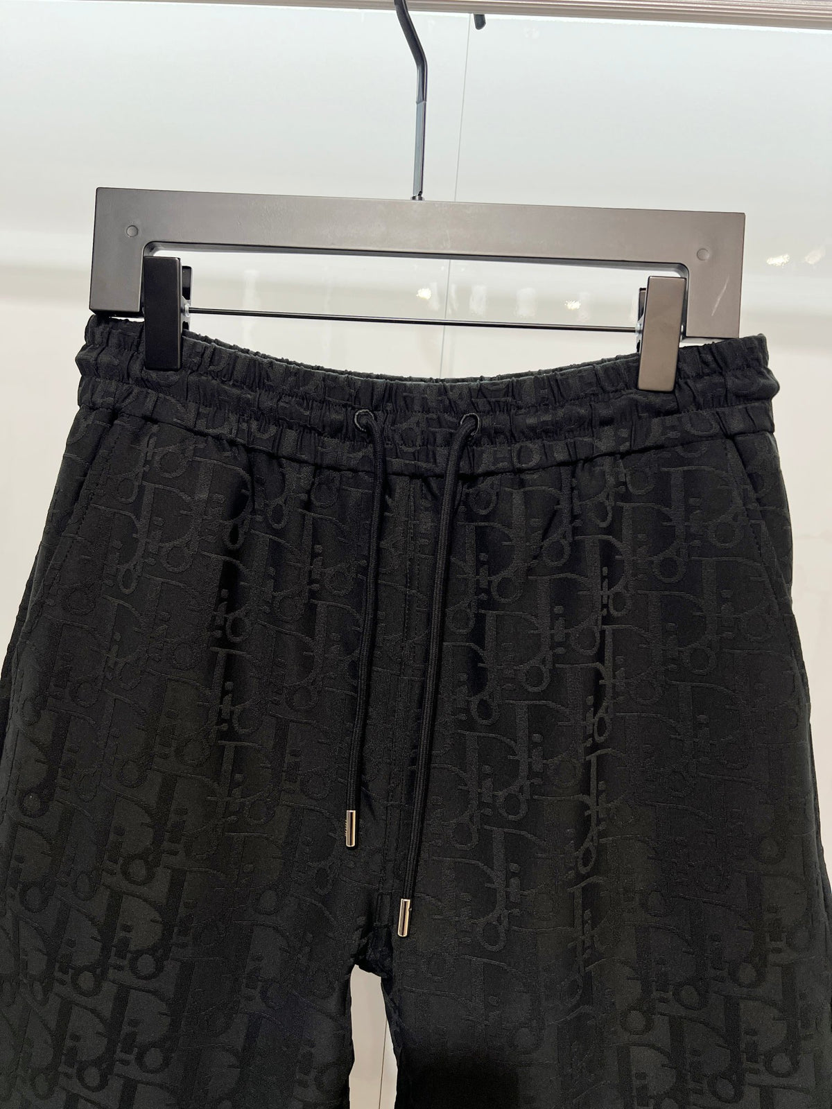 Full of floral letters, towel, jacquard casual shorts