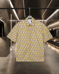 Classic digital logo printed short sleeved shirt