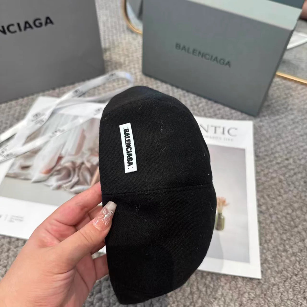 New octagonal hat