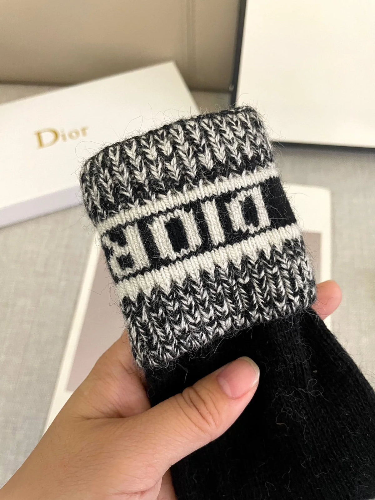 Wool Knitted Gloves 🧤 Candy Solid Color Series