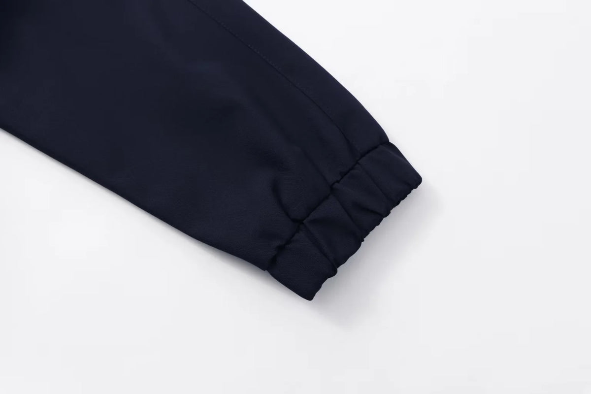 New splicing hooded jacket