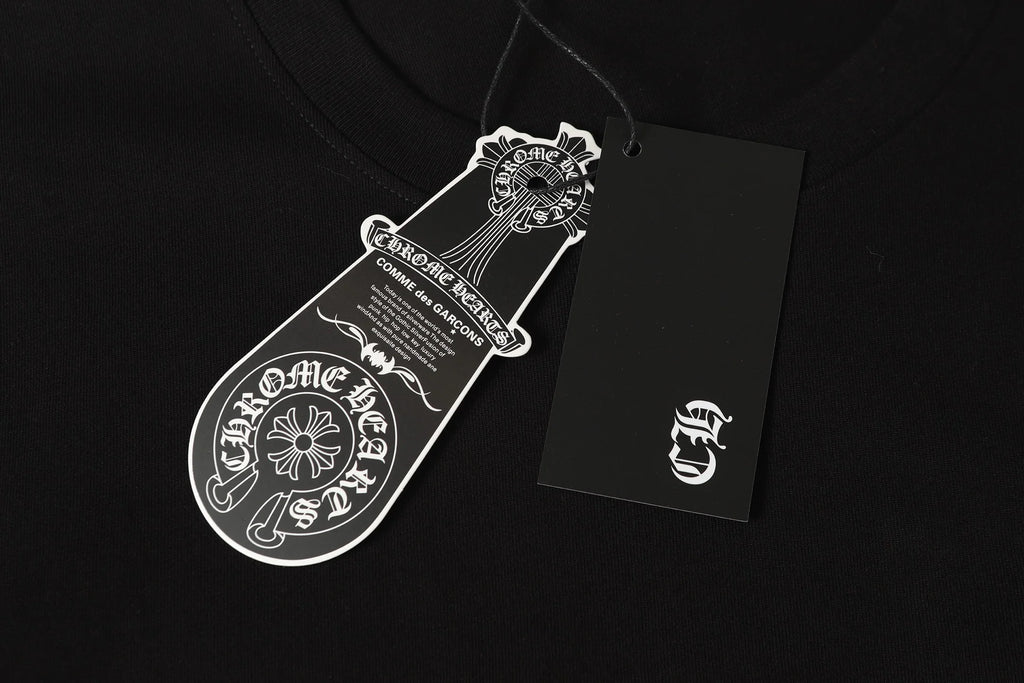 Letter printed short sleeved shirt