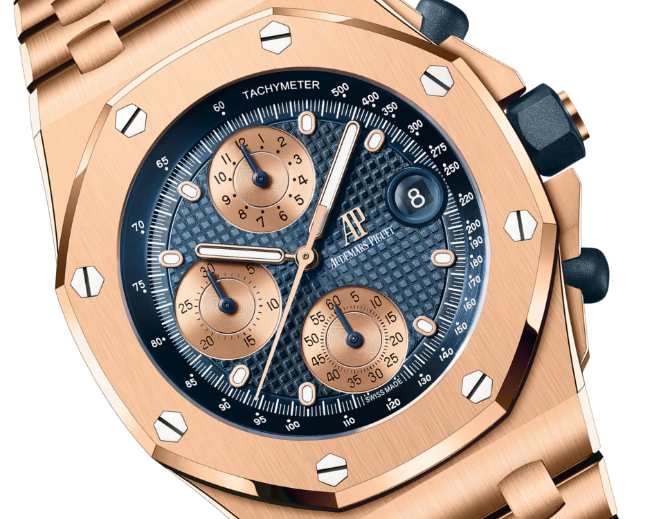 L Size -Blue OFFs - 904L Steel - Quartz- 43mm