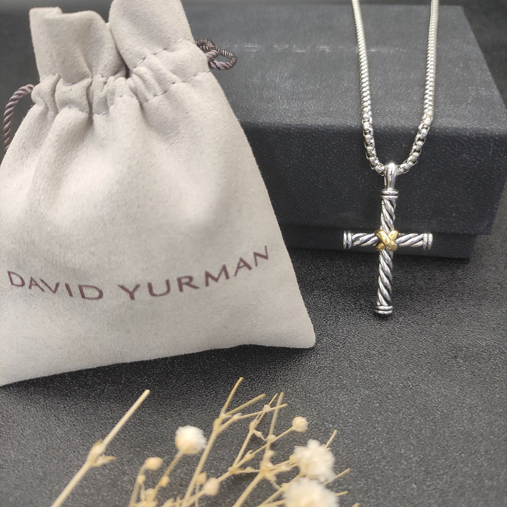 Colored Cross Necklace