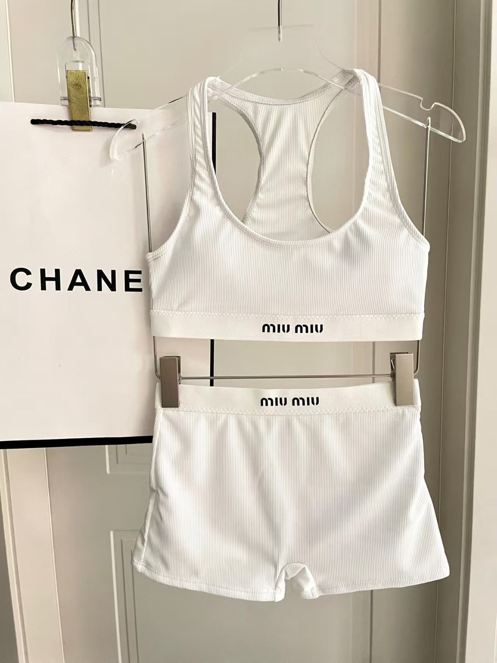 New Knitted Split Swimsuit
