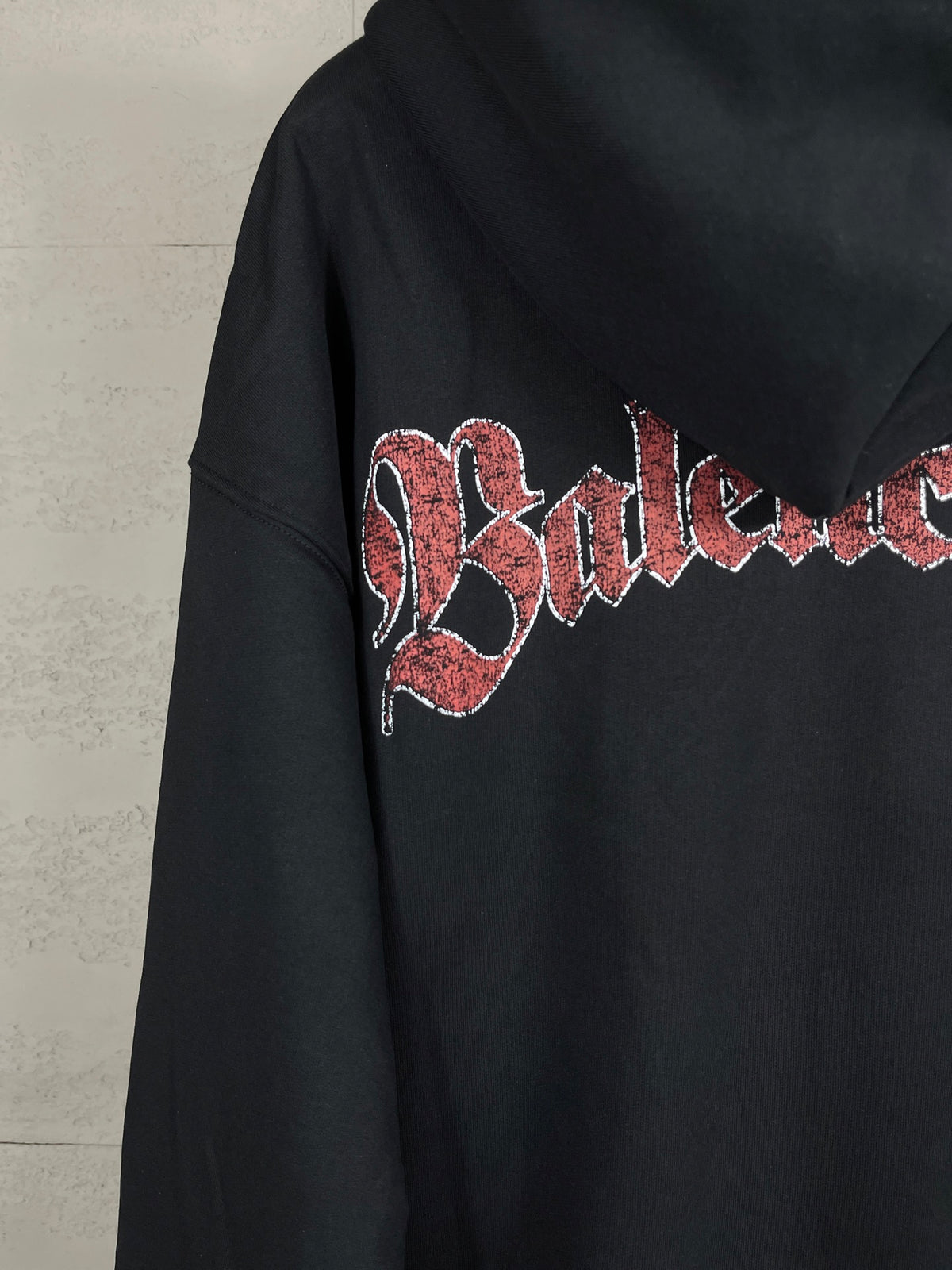 Computer direct printing hooded long sleeved sweatshirt