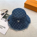 New soft denim fisherman hat