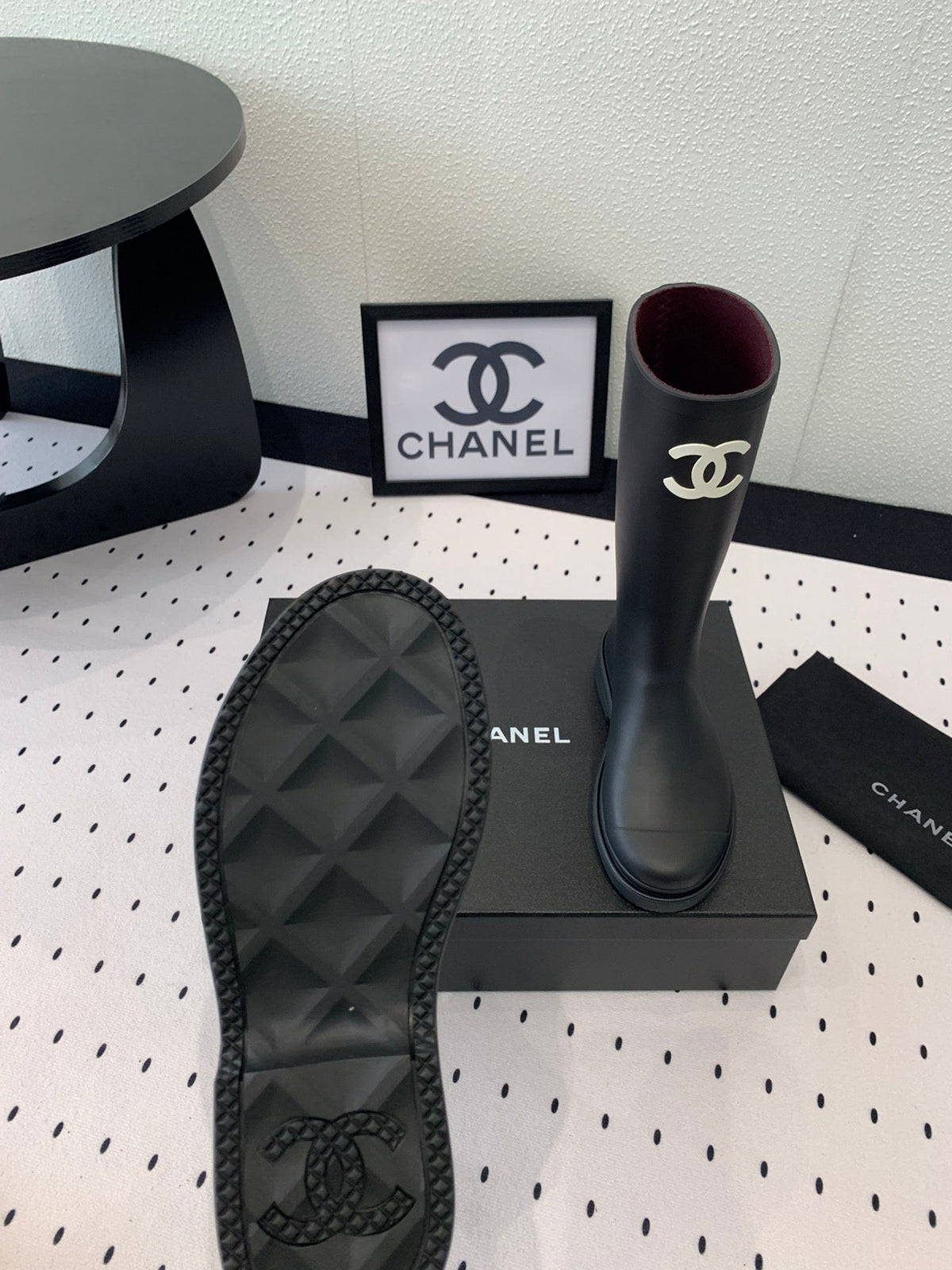 cc rainboot black coler