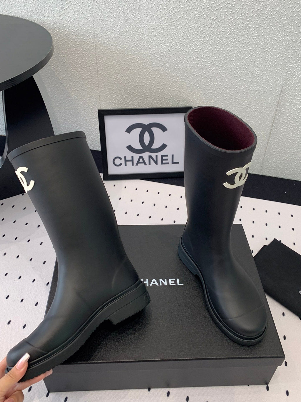 cc rainboot black coler