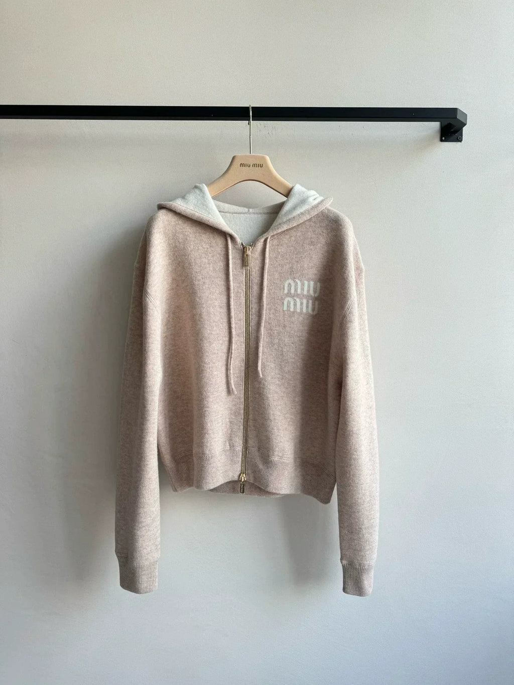 Zipper Cardigan Set
