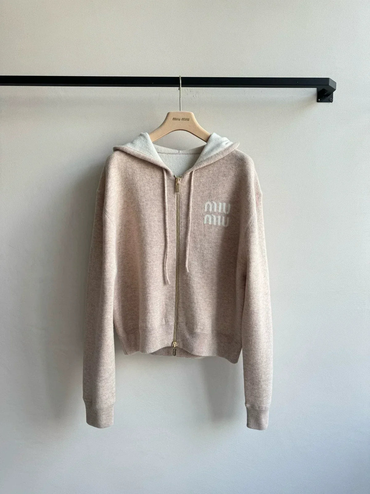 Zipper Cardigan Set