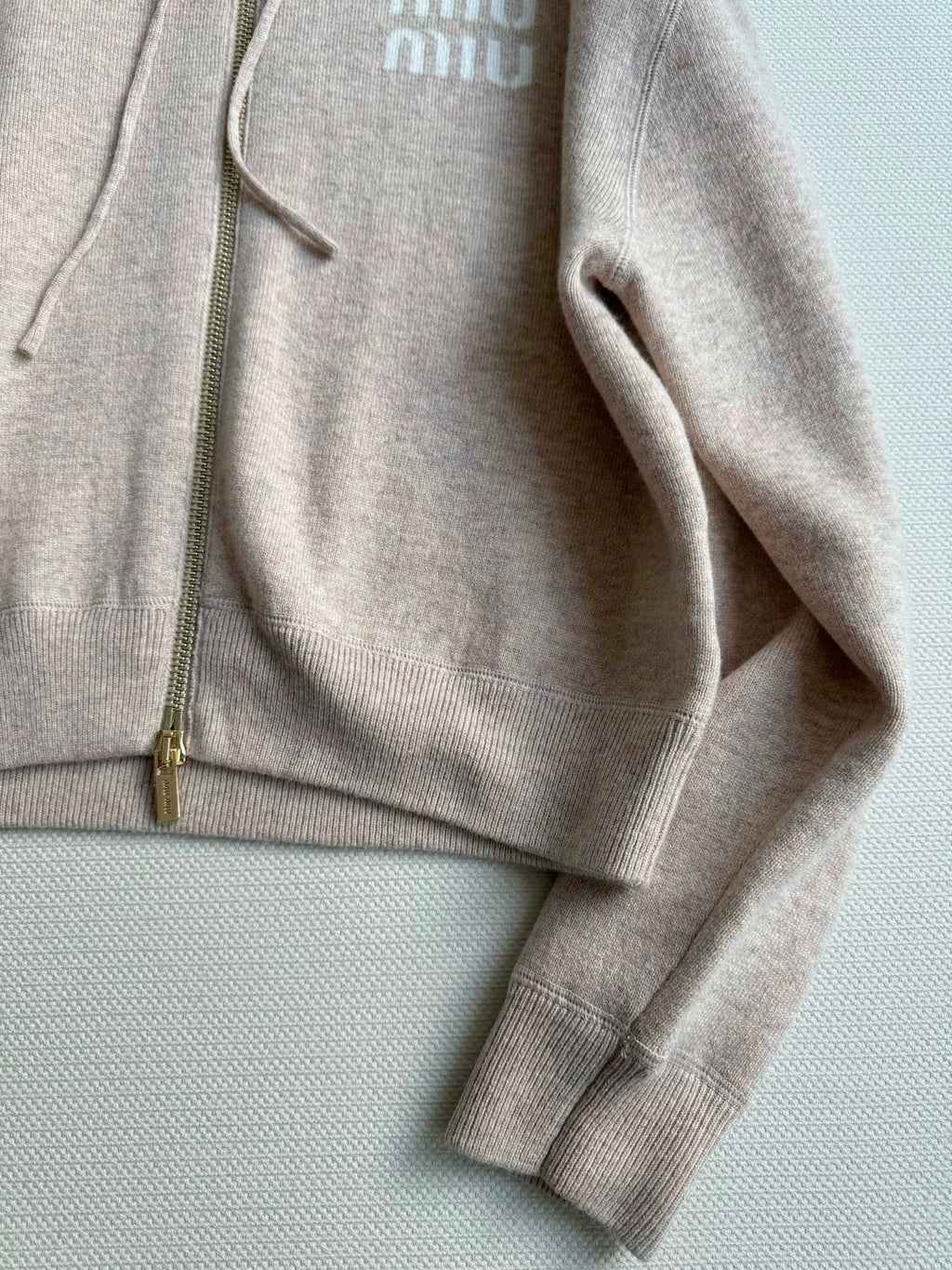 Zipper Cardigan Set