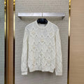 Ski Collection Beaded Wool Sweater