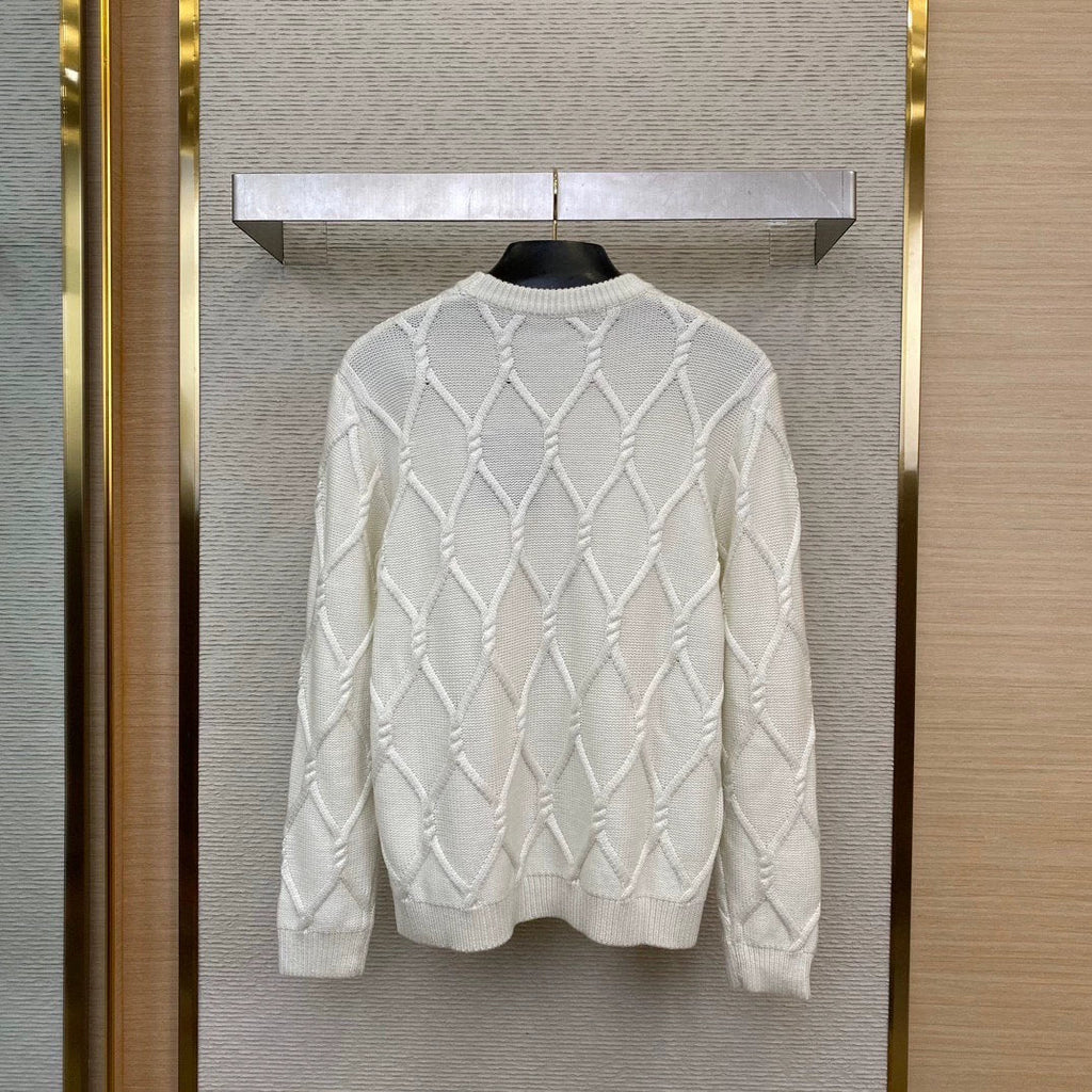 Ski Collection Beaded Wool Sweater