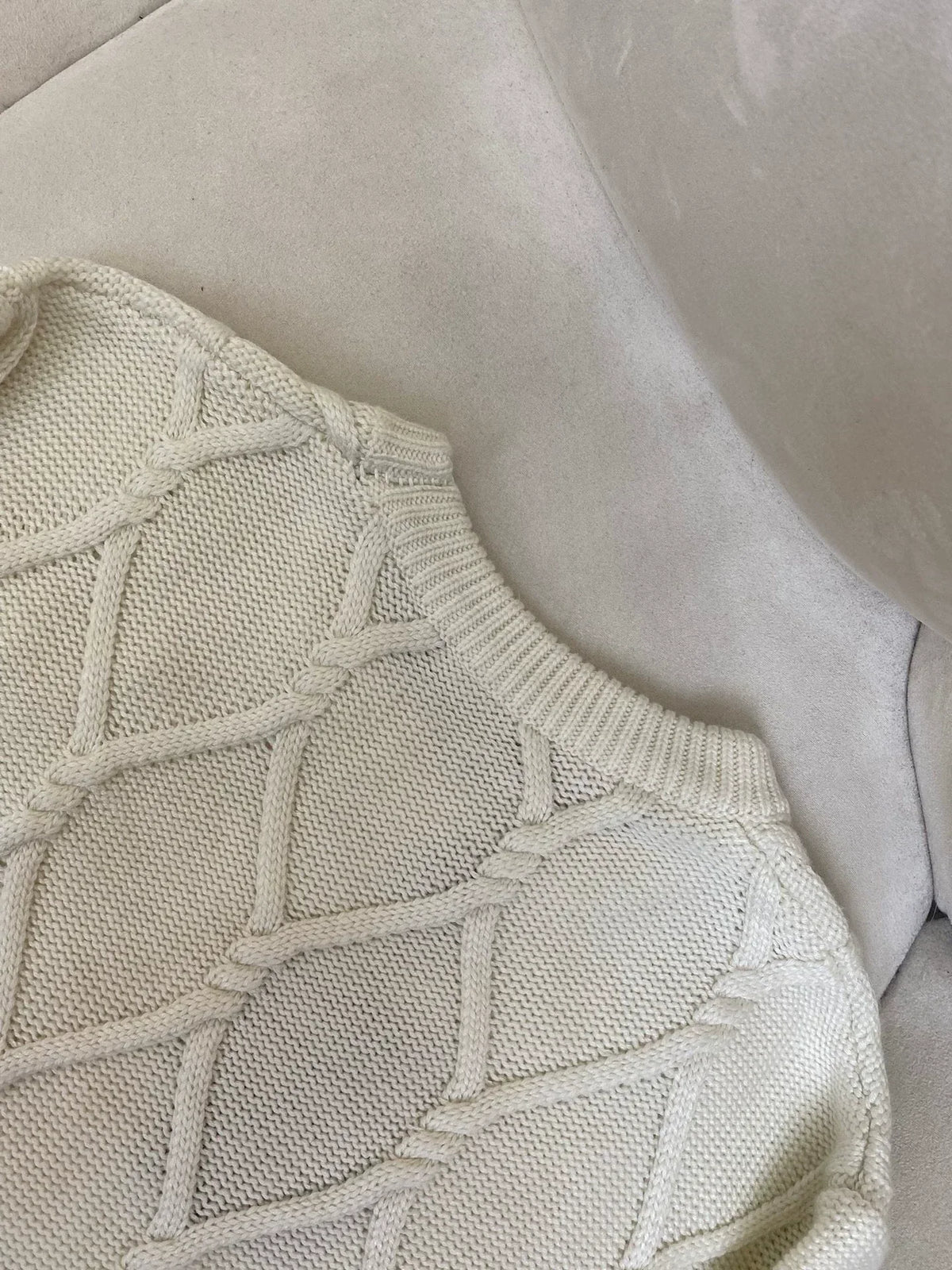 Ski Collection Beaded Wool Sweater