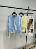 25ss Spring and Summer GU Gentle Knitted Cardigan