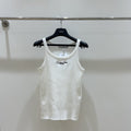 25 Embroidered Letters Vest All-match Vest