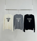 25fw Letter cashmere sweater