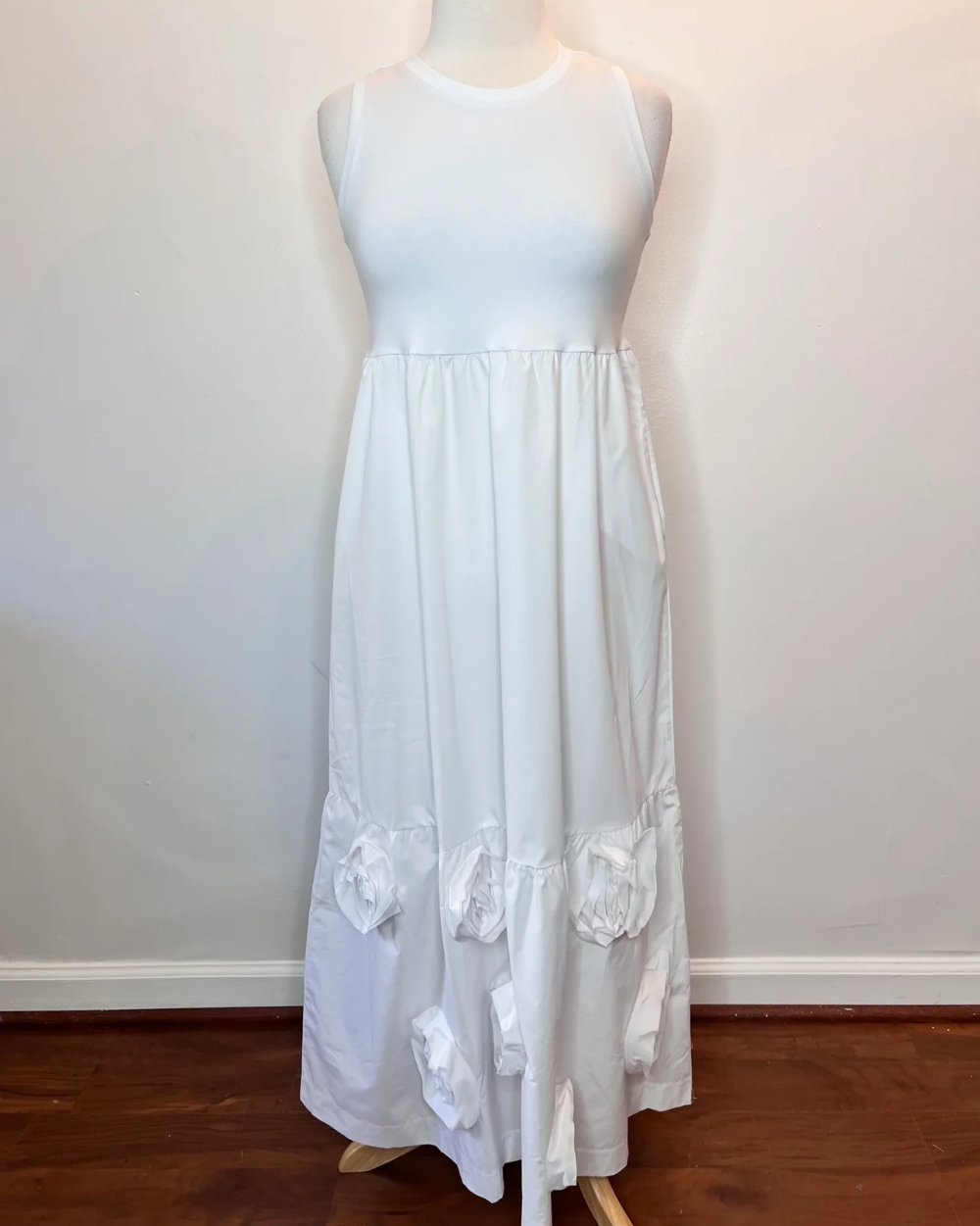 Sleeveless Rose Dress
