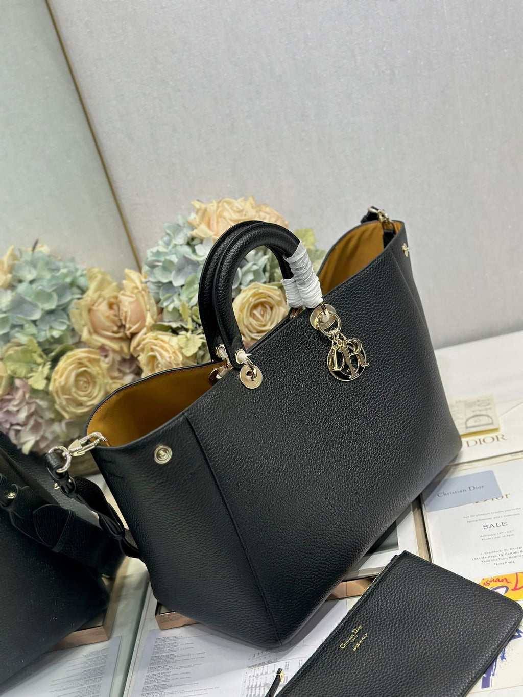 2026 Toujours Bag Embossed Calfskin 288175