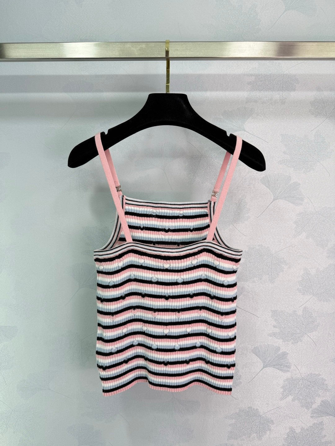 25 Knitted Striped Camisole