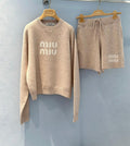 Cashmere coat with double zipper design