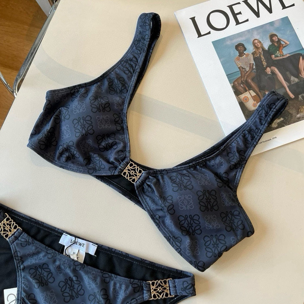 25 New style printed swimsuit