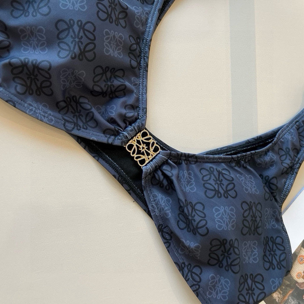 25 New style printed swimsuit