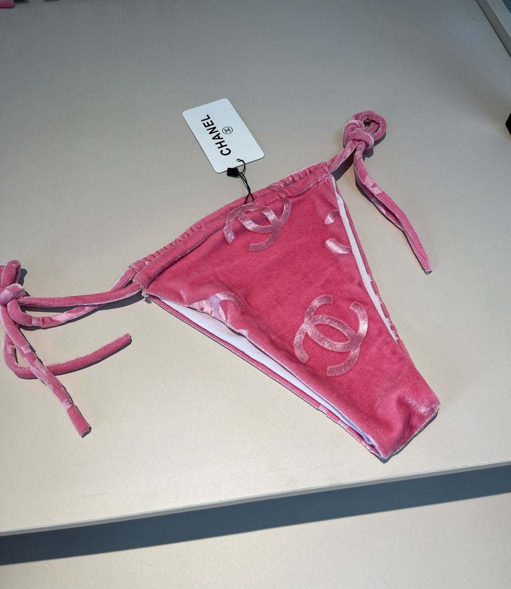 25 Corduroy Classic Bikini Three-Piece Set