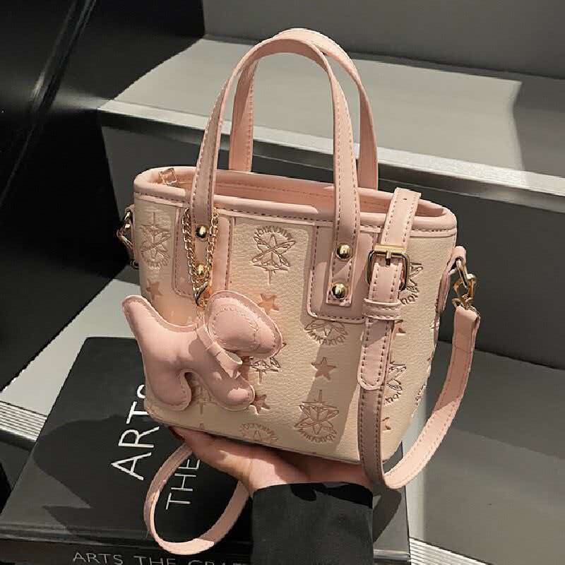 Fashionable and high-end hand-held bucket bag