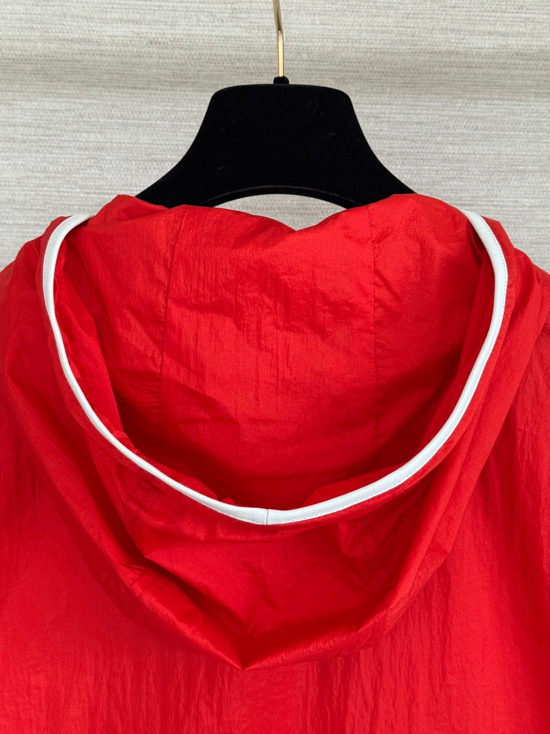 Red Hooded Vest