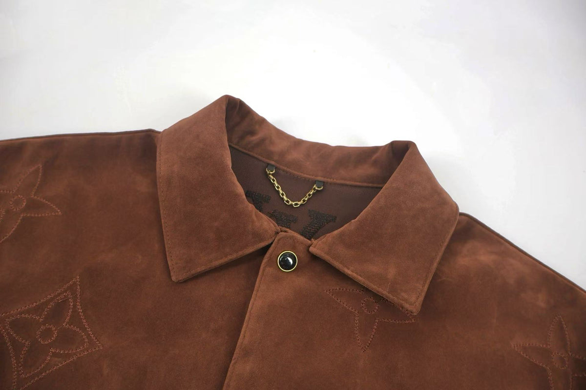 3D embroidery 🪡 logo long-sleeved jacket shirt