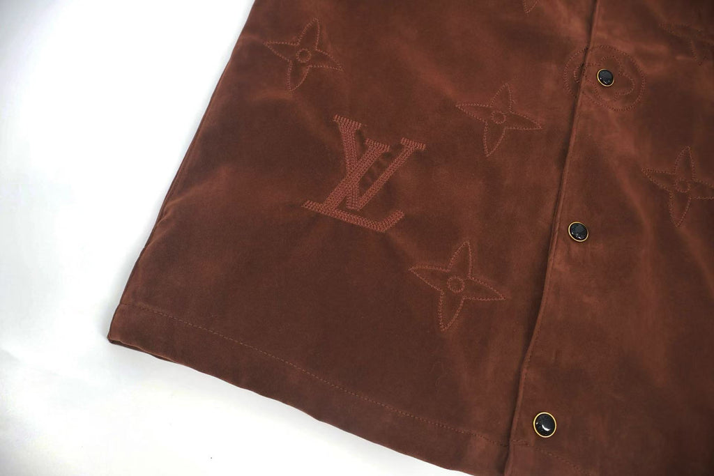 3D embroidery 🪡 logo long-sleeved jacket shirt