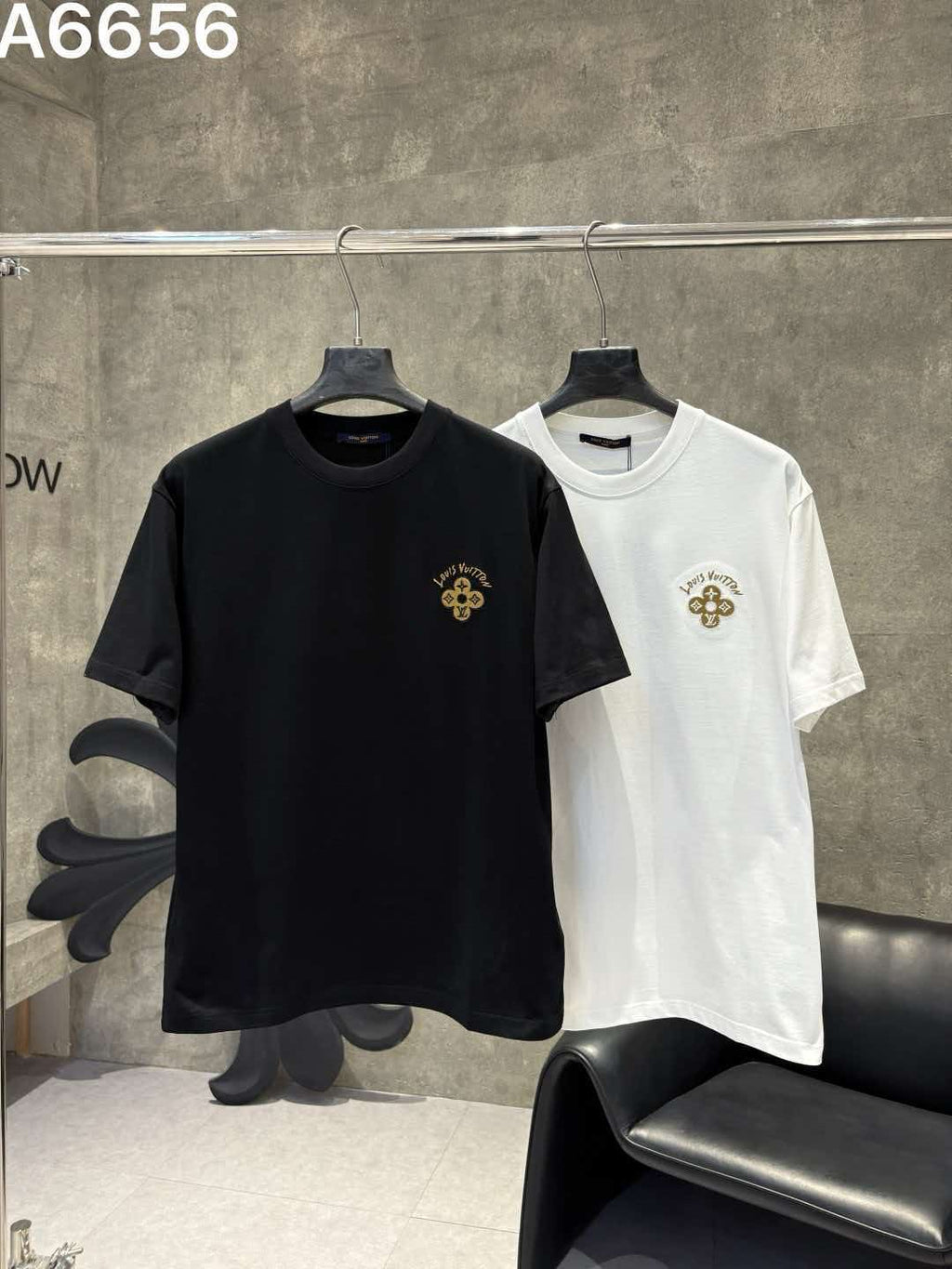 26 New Embroidery Craft Logo Letter Short Sleeve