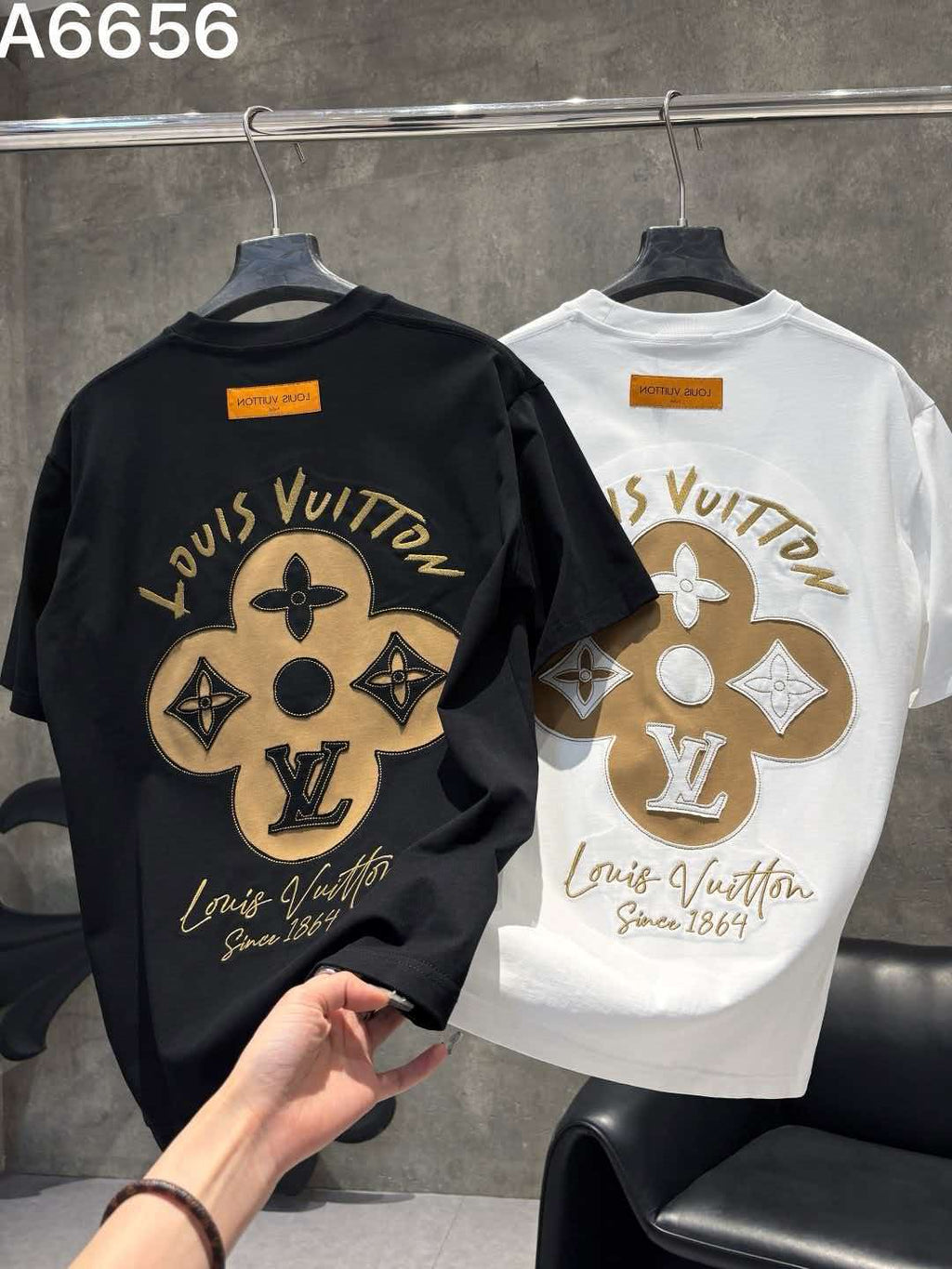 26 New Embroidery Craft Logo Letter Short Sleeve