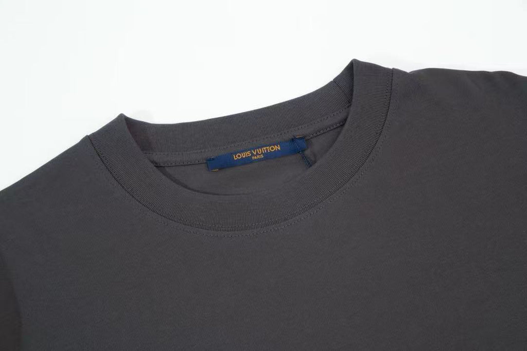 MONOGRAM GRADIENT BLACK WHITE T SHIRT