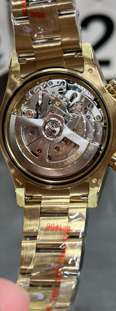 Chronograph -CLASSICAL WATCH- yellow gold- Quartz-40mm（2）