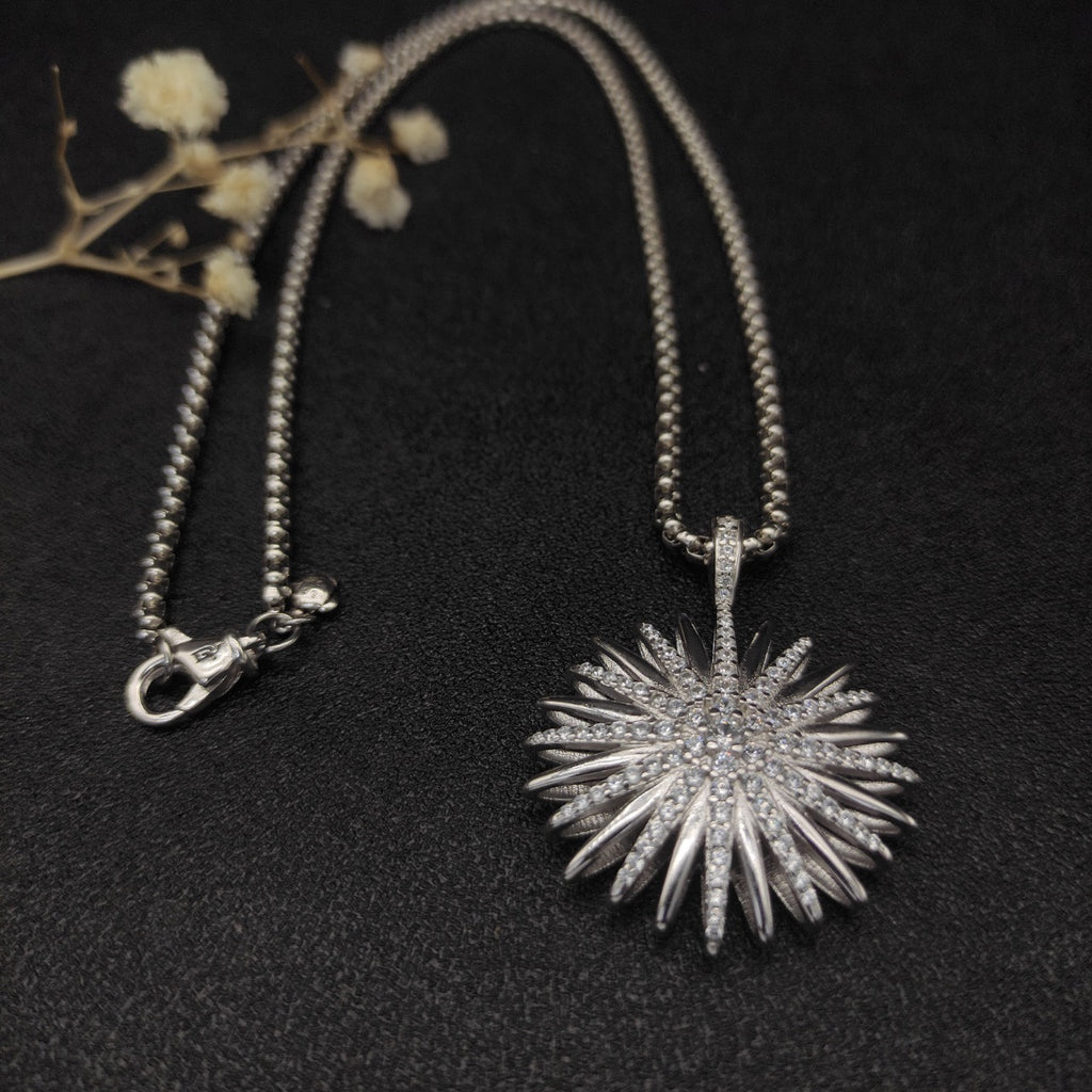 Sunflower Starry Sky Necklace