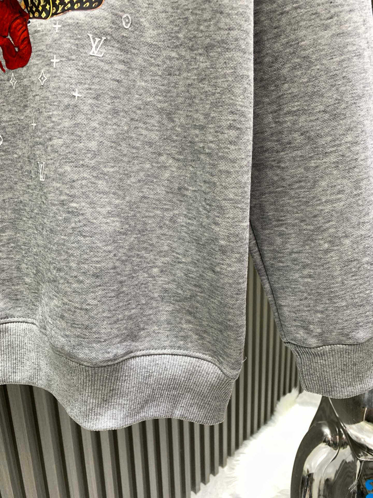 New Year printed hoodie