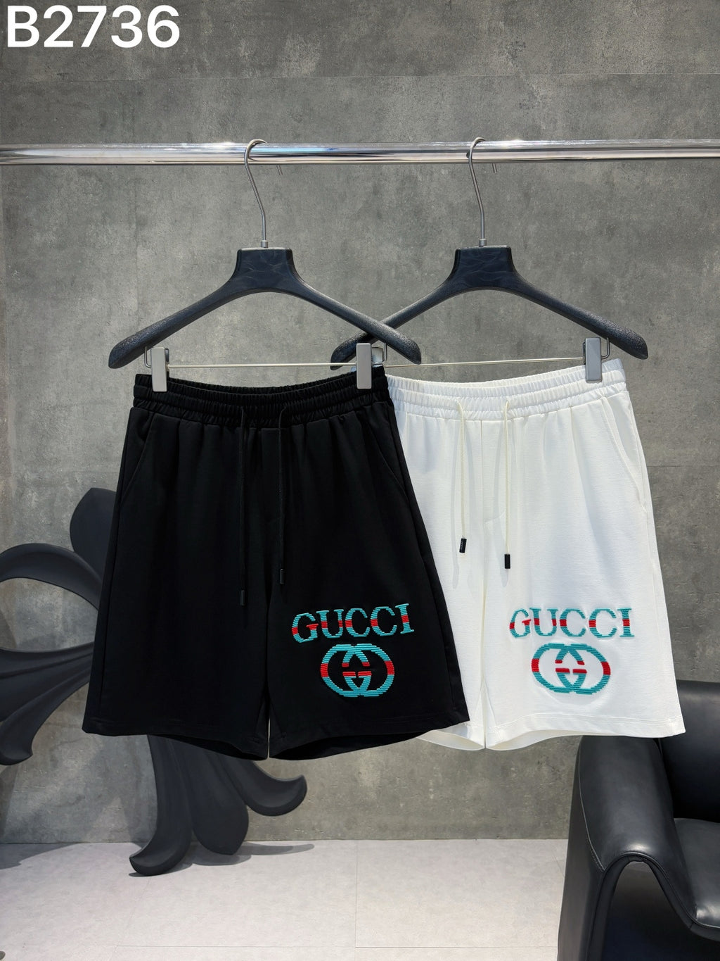 New Knitted Zhe Bian Shorts -5