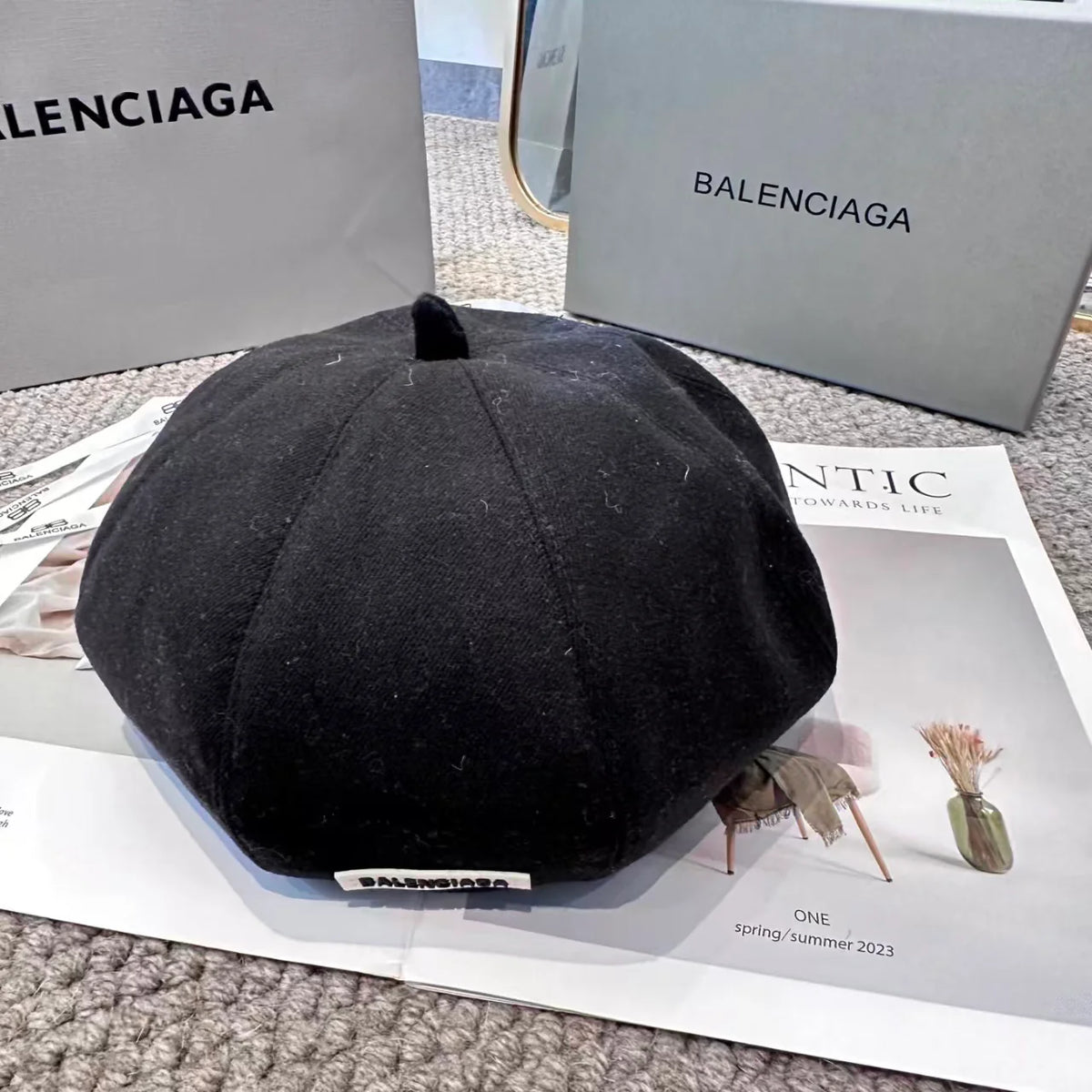 New octagonal hat