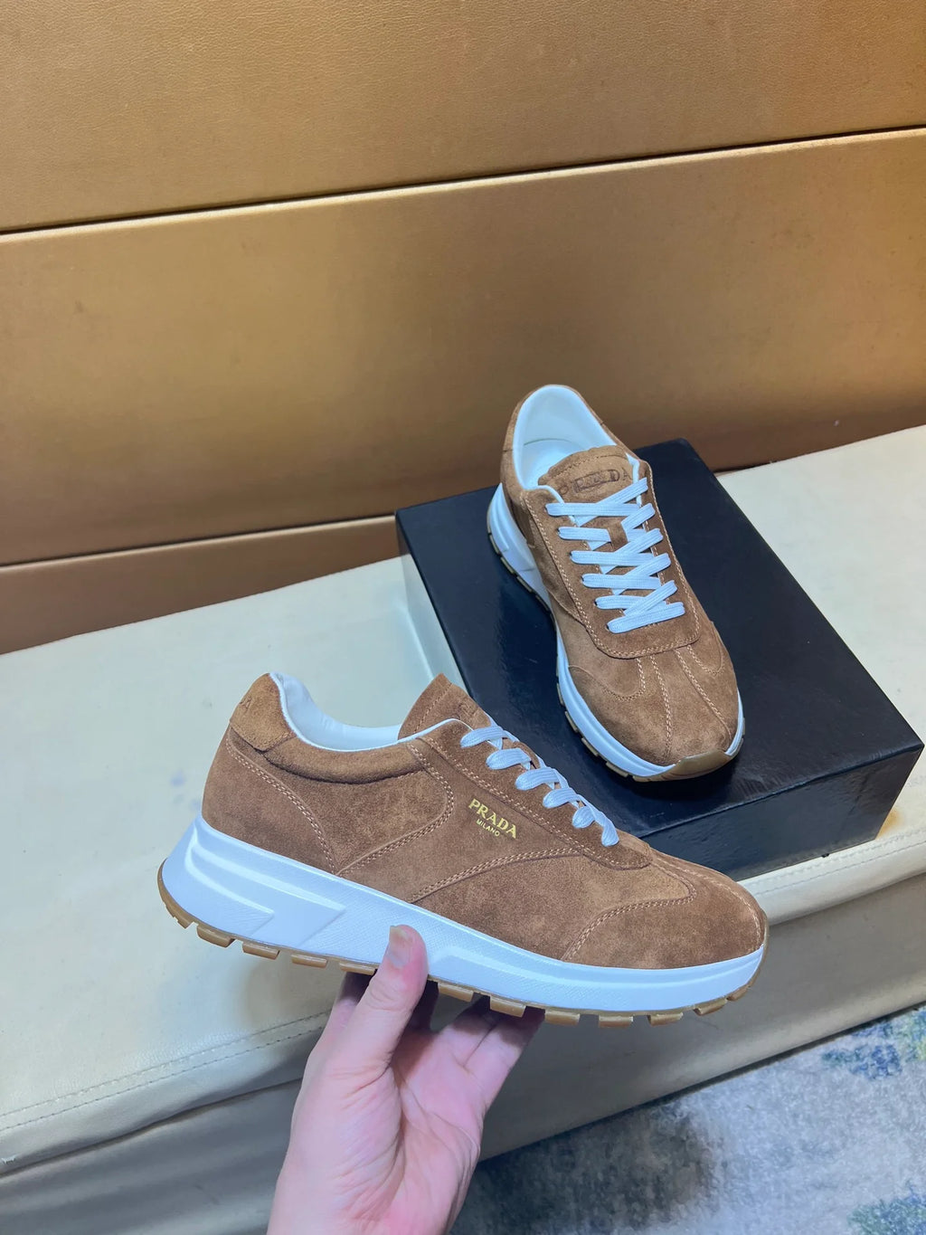 Classic high silk canvas men's shoes