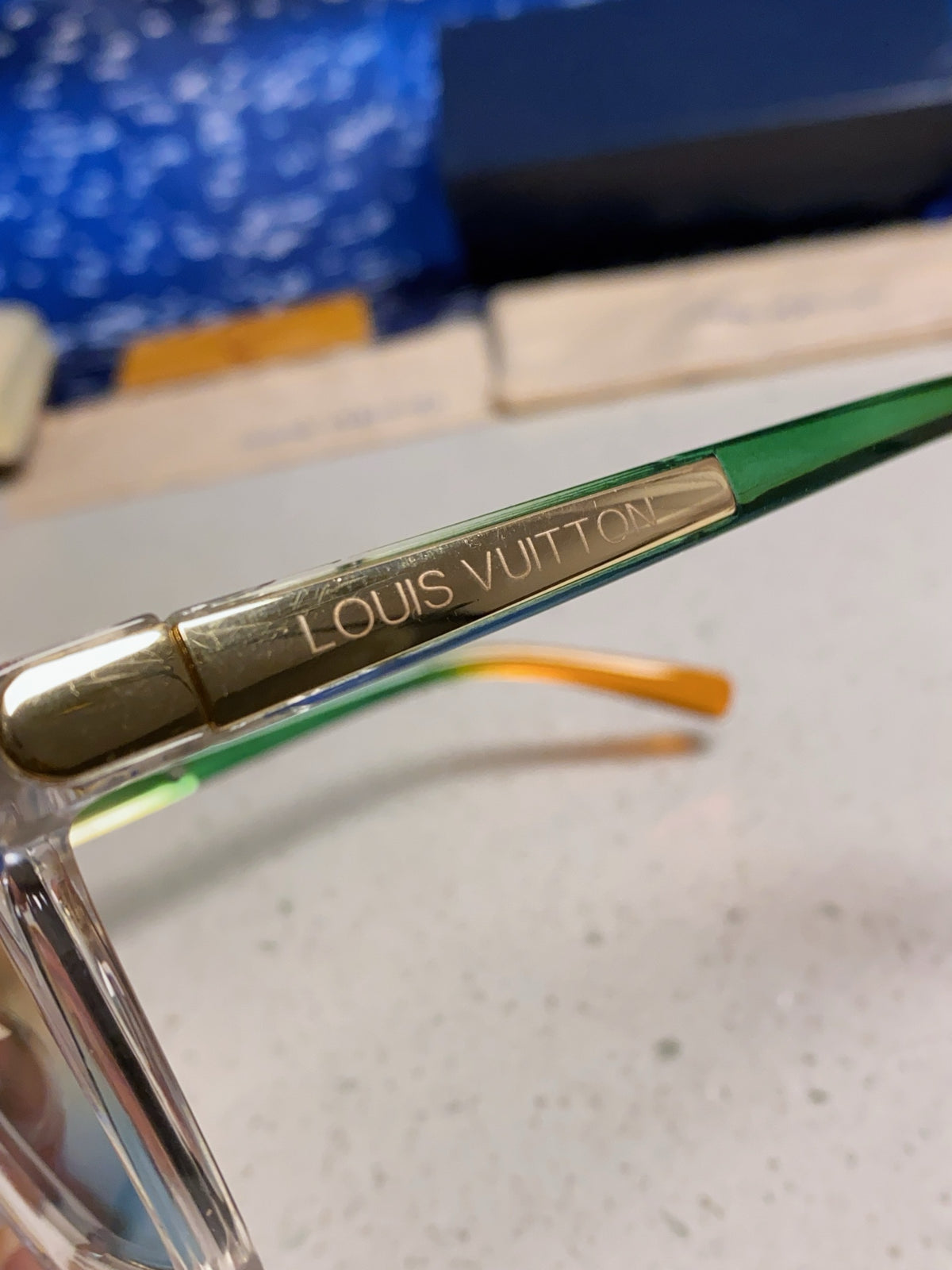New Korean style personalized wide edge thick frame sunglasses