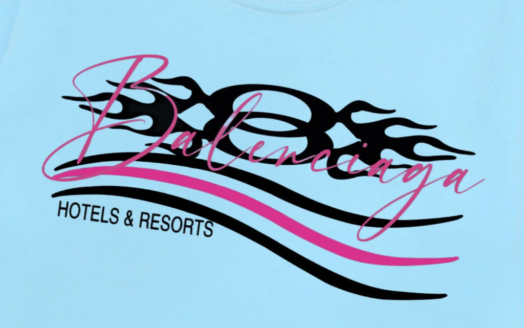 Wave letter logo, unisex long sleeved design