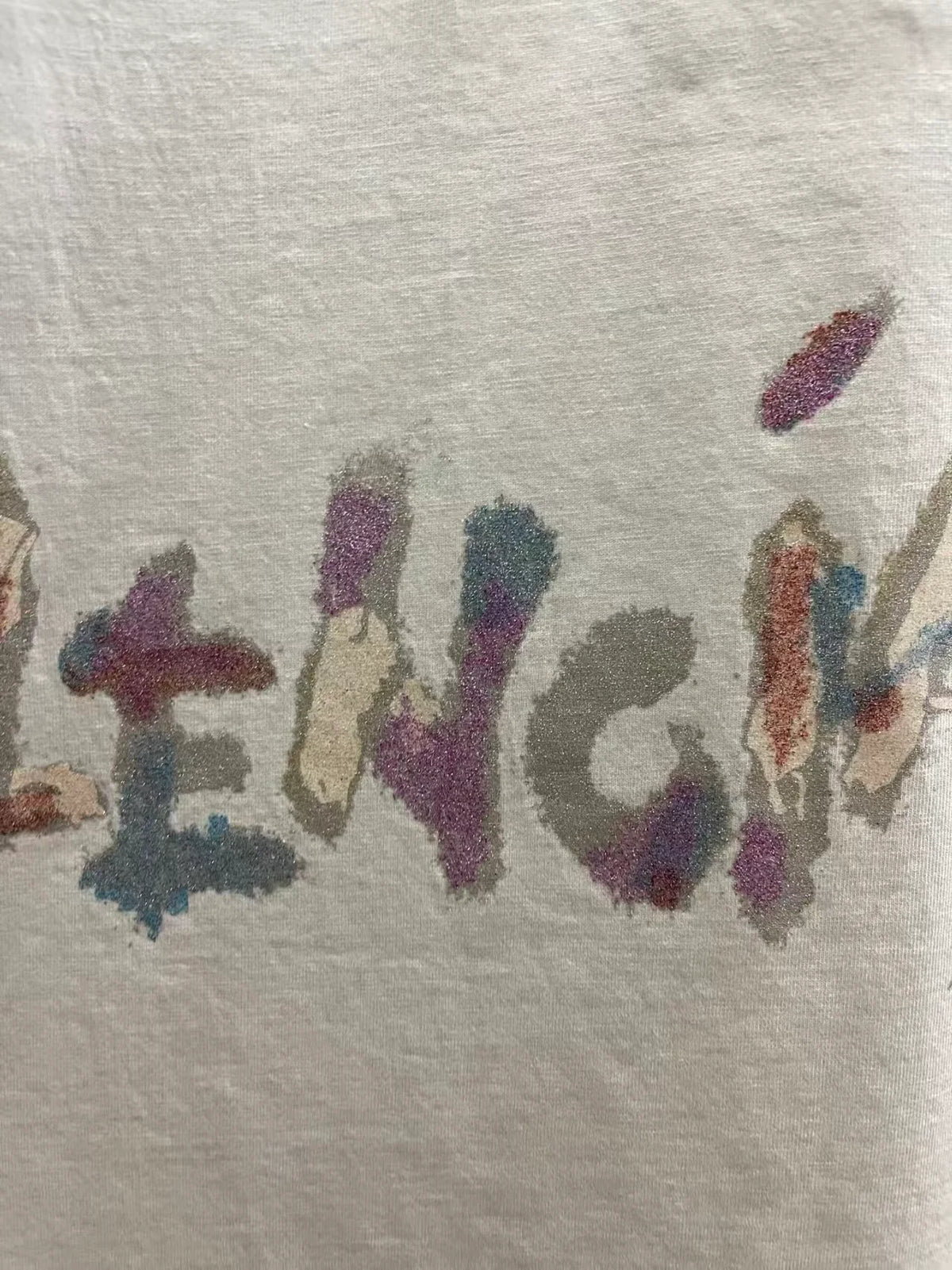 New glitter short sleeved T-shirt