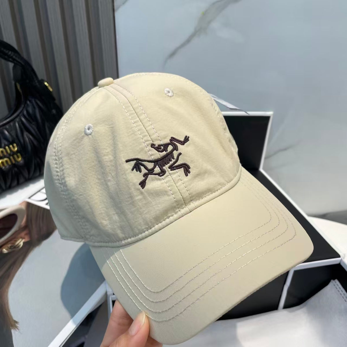 Embroidered baseball cap