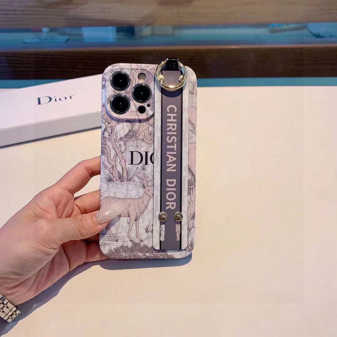 Wristband phone case