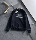 New printed pullover round neck hoodie