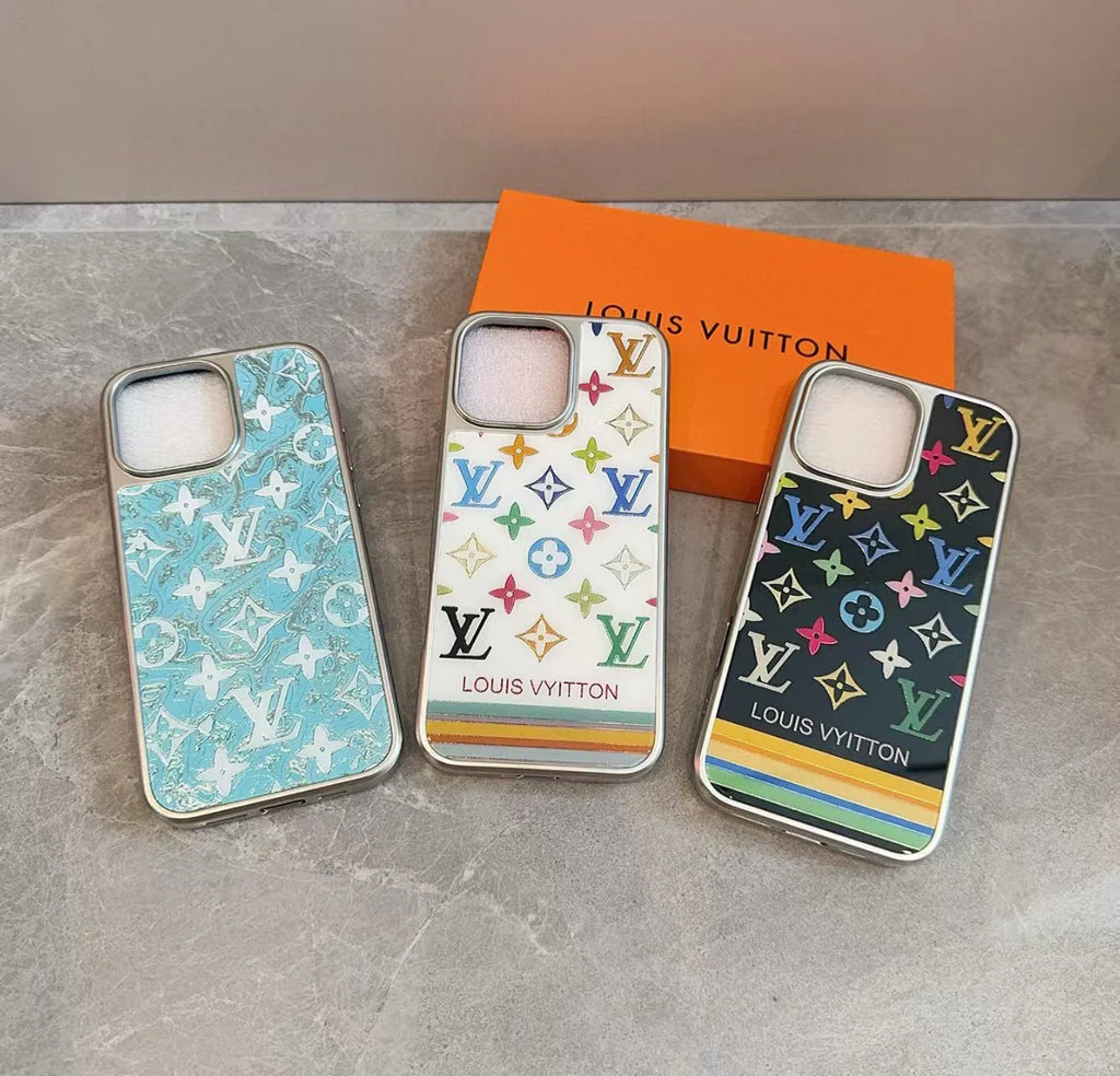 Electroplated glass magnetic phone case