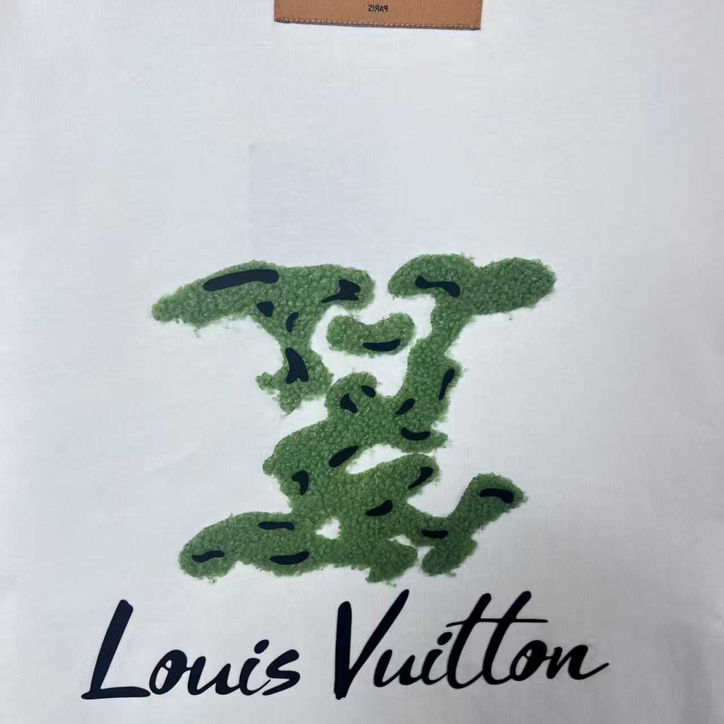New flocking letter hoodie